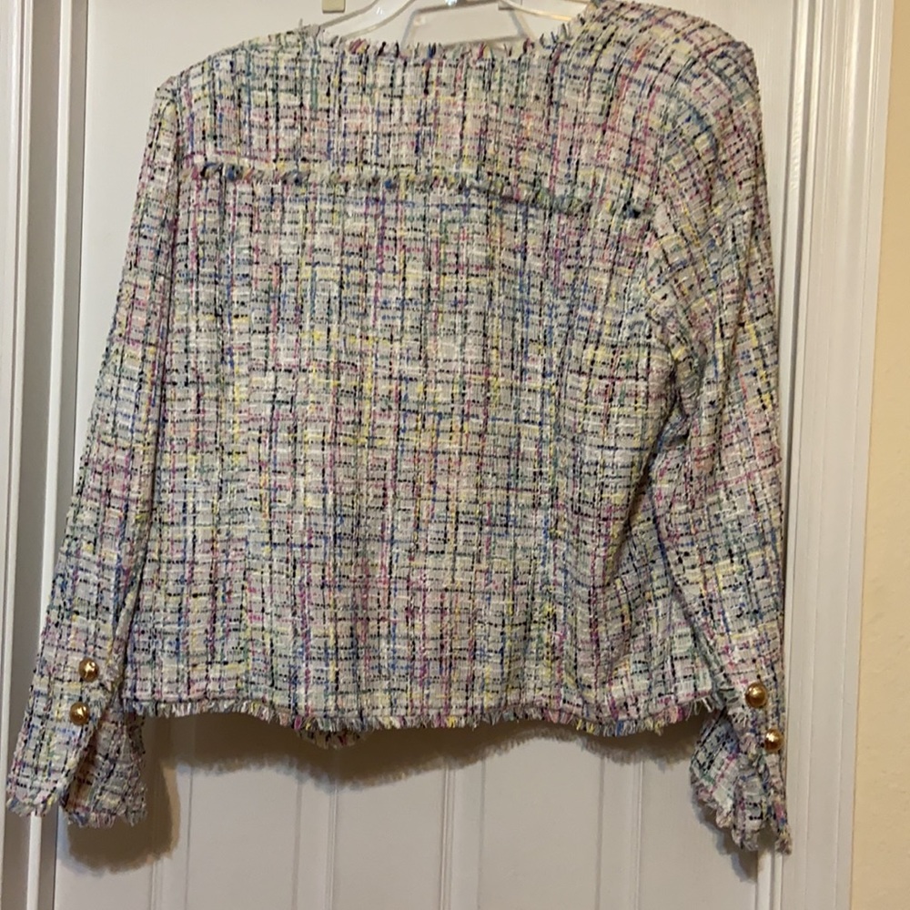 ✨NWT✨ Multi-colored structured blazer - Picture 9 of 9